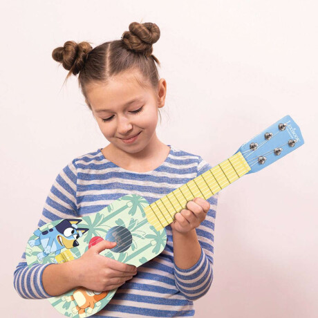 Guitarra Infantil De Madera Lexibook 53 Cm Bluey
