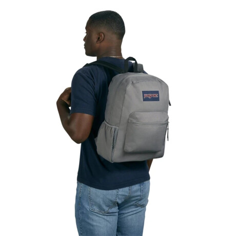 MOCHILA JANSPORT CROSS TOWN GRAPHITE GREY 0