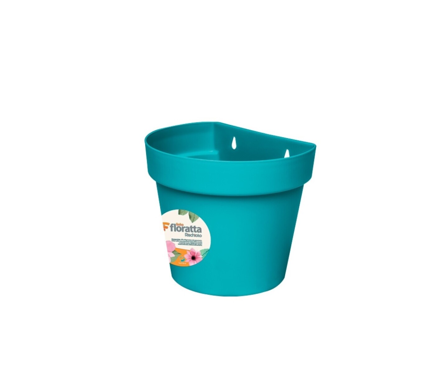 MACETA DE PARED "FLORATTA" 6 LTS - Verde 