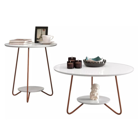 COMBO MESAS DE LIVING CENTRO + MESA LATERAL COMBO MESAS DE LIVING CENTRO + MESA LATERAL