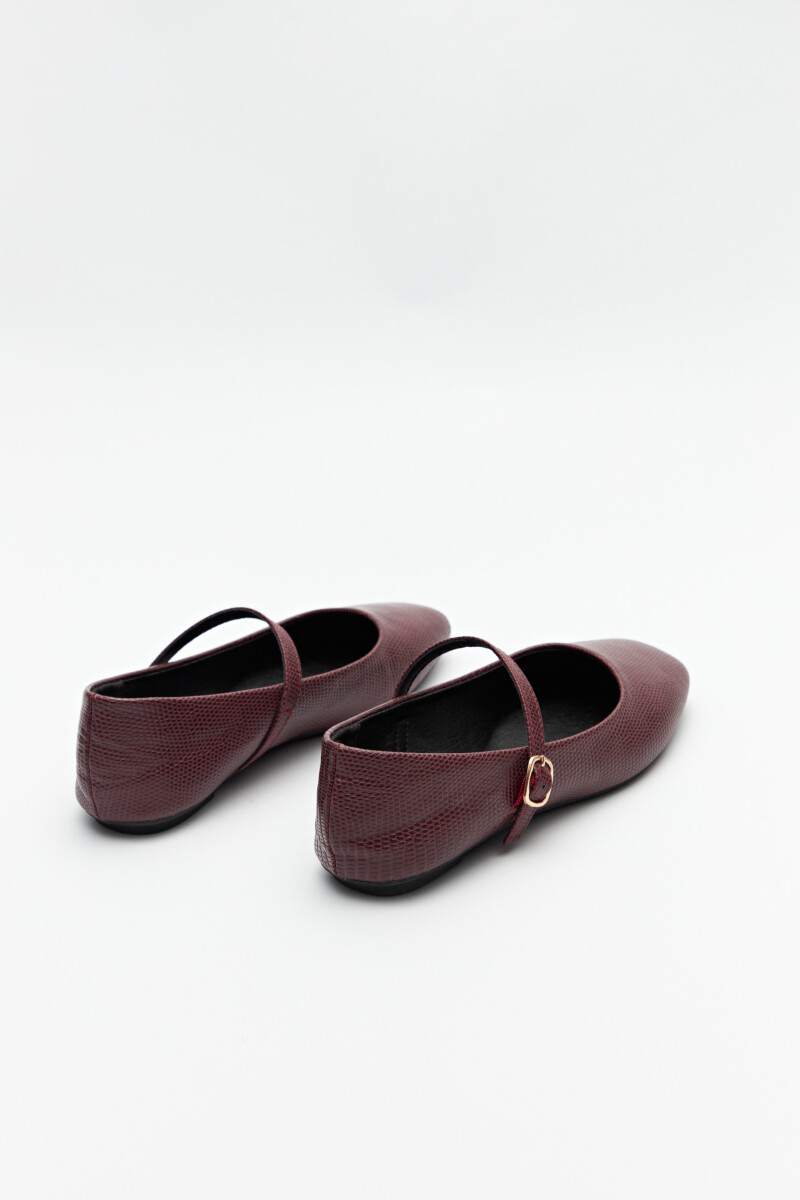 BALERINA WEEDERS Rojo Oscuro