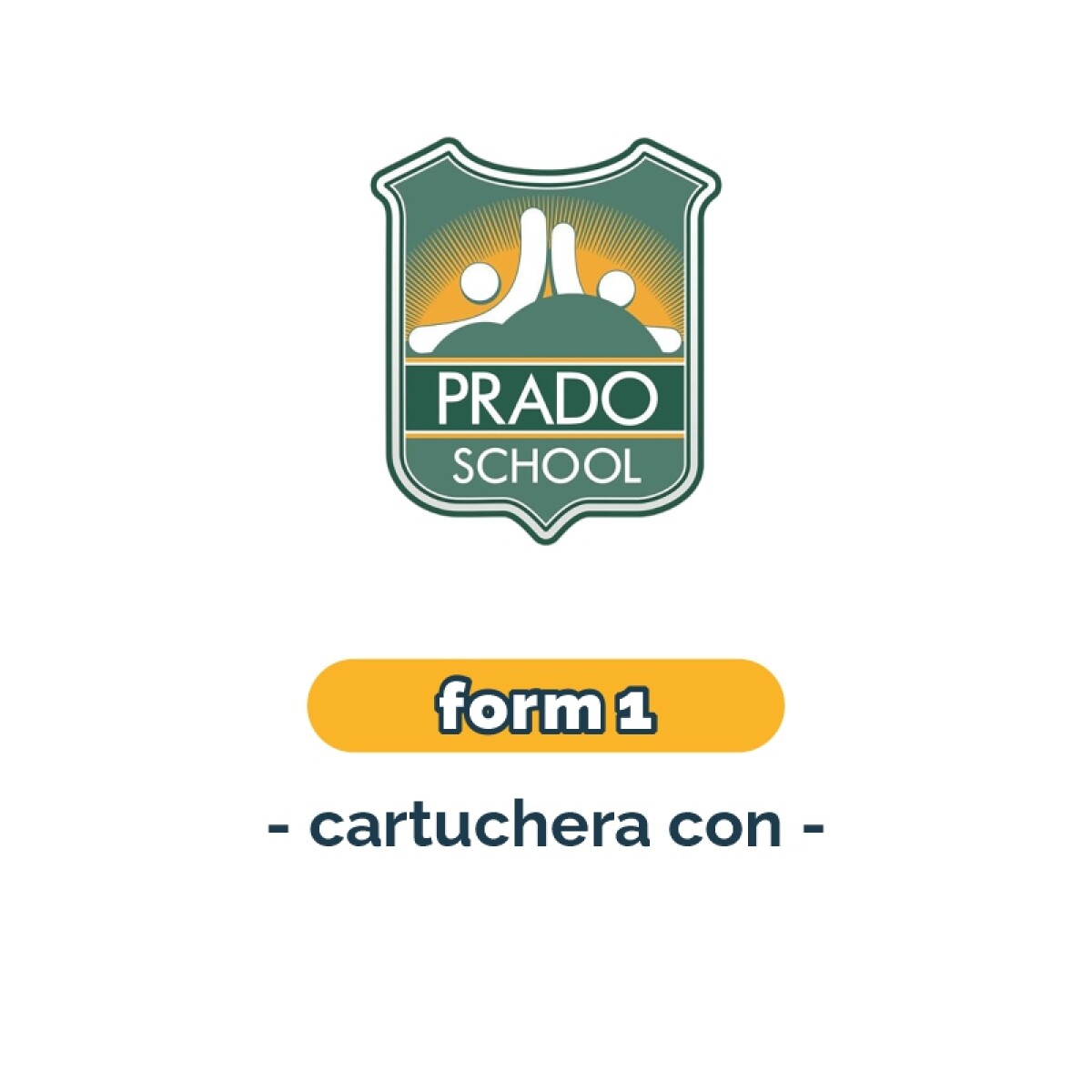 Lista de materiales - Primaria Form 1 cartuchera Prado School 