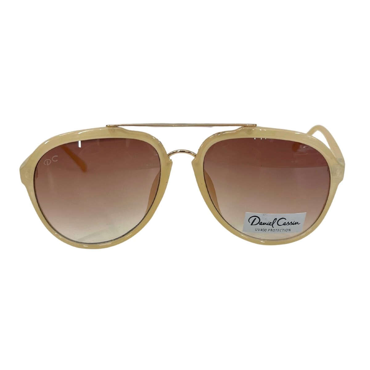 Lentes De Sol Daniel Cassin Modelo Billy - Beige 