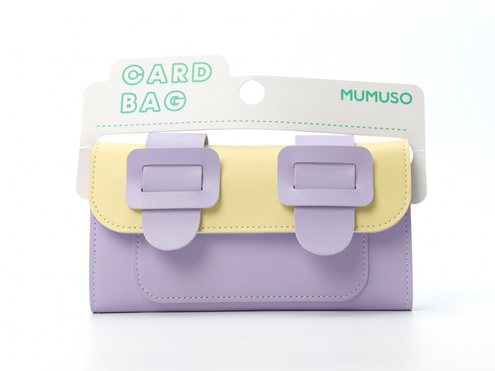 CARTERA LARGA MULTIFUNCIONAL DE TRES PLEGABLES (BLOQUEO DE COLOR/AMARILLO Y MORA 