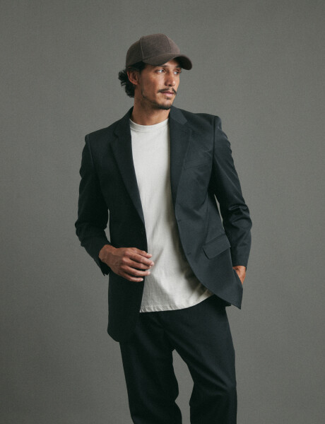 220262 TRAJE SLIM FIT HARRINGTON LABEL Gris Medio
