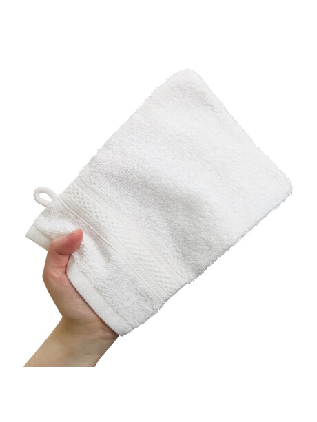 Manopla de baño UPPSALA 14x20 blanco Manopla de baño UPPSALA 14x20 blanco