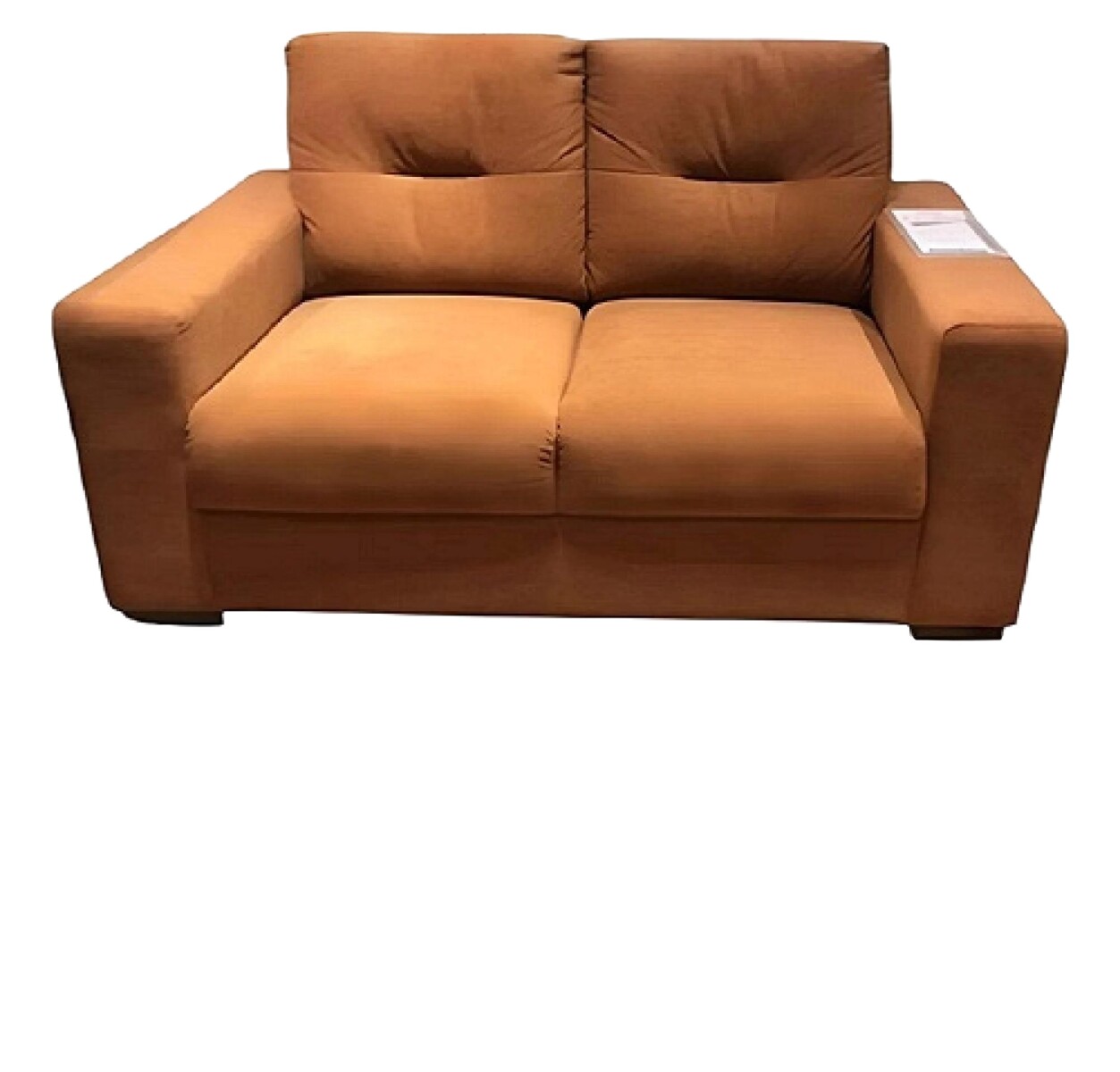 SOFA 2 CUERPOS - TAPIZADO EASY CLEAN - TOSTADO 