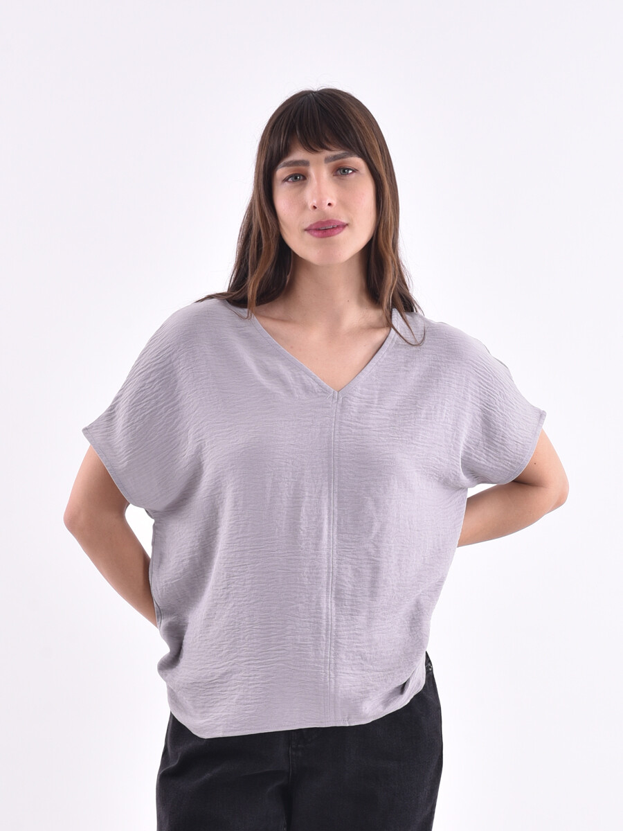 BLUSA NORMA - HIELO 