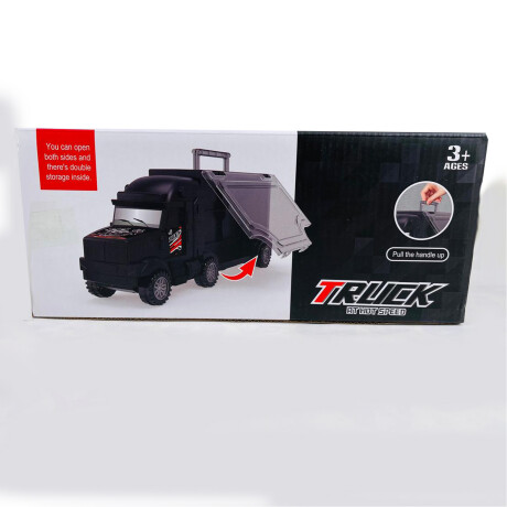 Camión Porta-autos Manija Con 2 Autos Lanzador para +3 años Varios