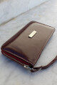 Billetera Roma Bordeaux charol