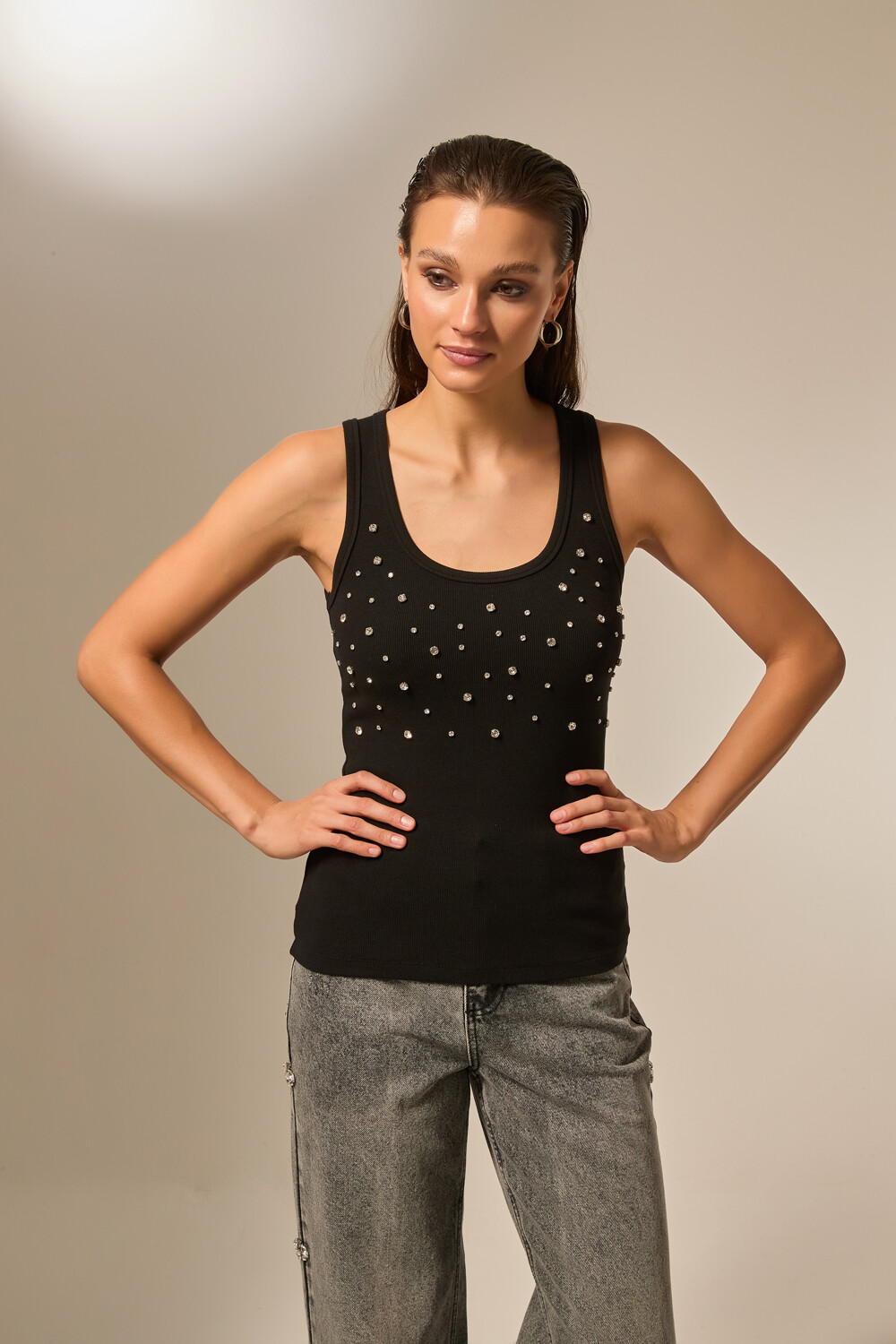 Musculosa Zuna Negro