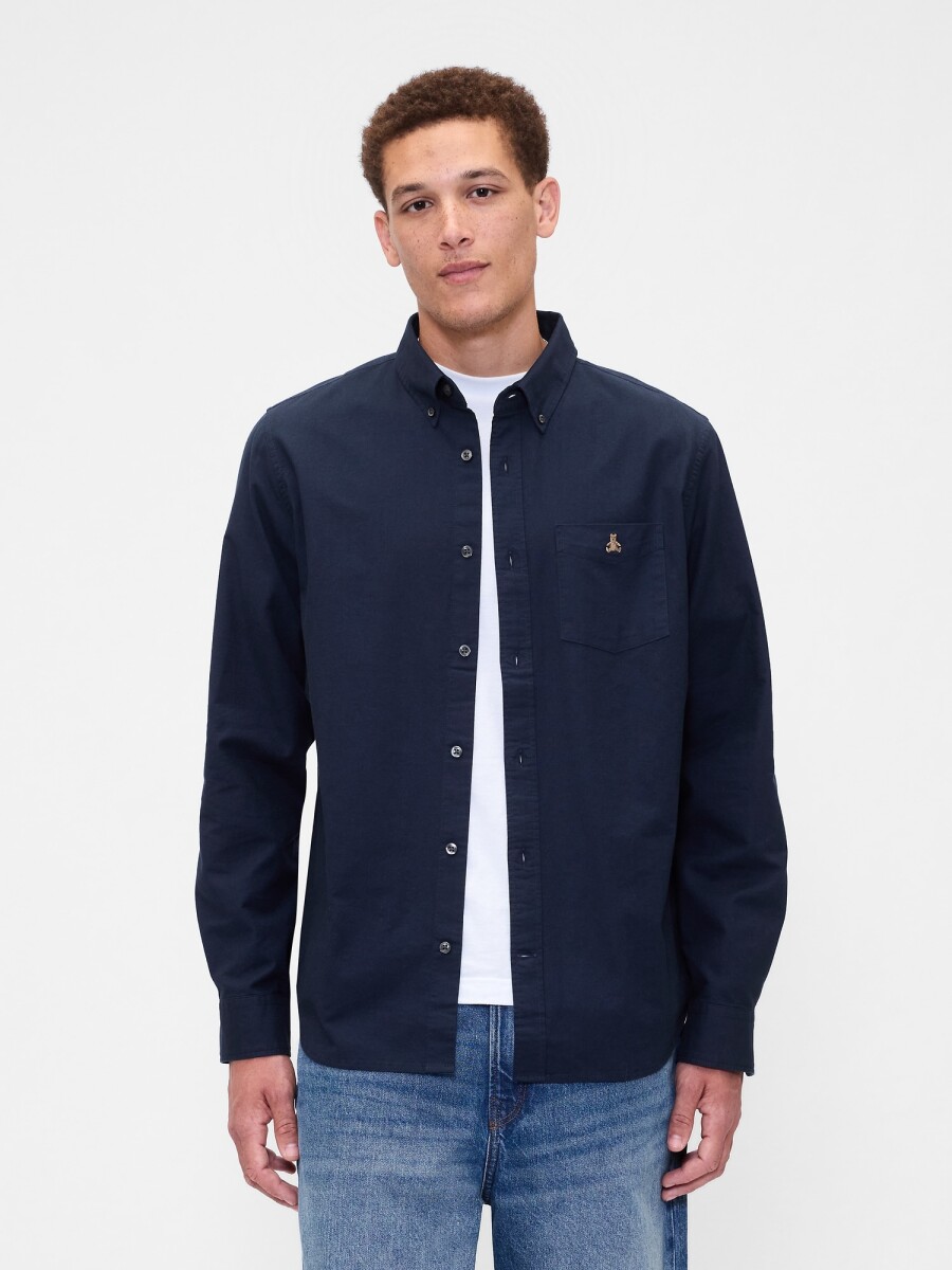 Camisa Oxford Osito Brannan Hombre - Tapestry Navy 