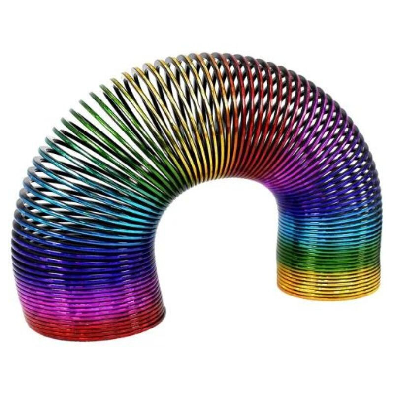 Resorte Slinky Metalizado Resorte Slinky Metalizado