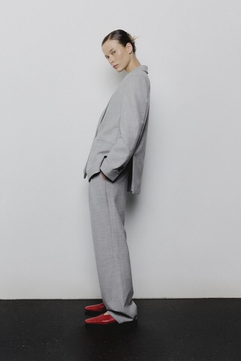 0008 BLAZER LINO CAFÉ Gris