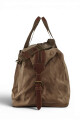 Bolso de viaje y deporte Marrón