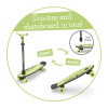 Monopatin y patineta Skatie Skootie 2 en 1 Menta Chillafish Monopatin y patineta Skatie Skootie 2 en 1 Menta Chillafish