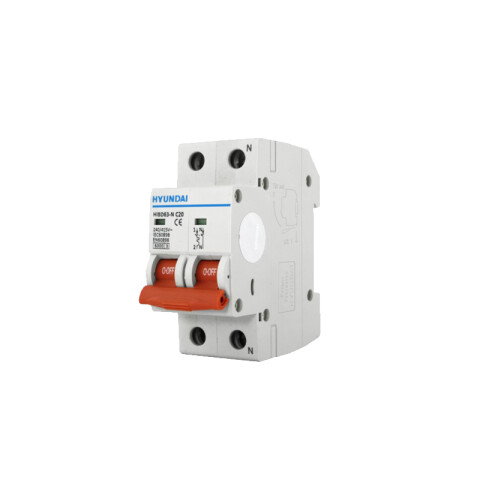 Interruptor termomagnético din 1P+N 25A 6kA HY1025