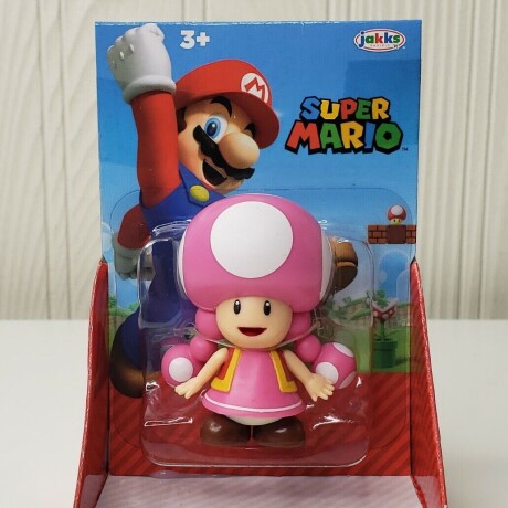 Figura Nintendo Super Mario 6 cm TOADETTE-ROSA