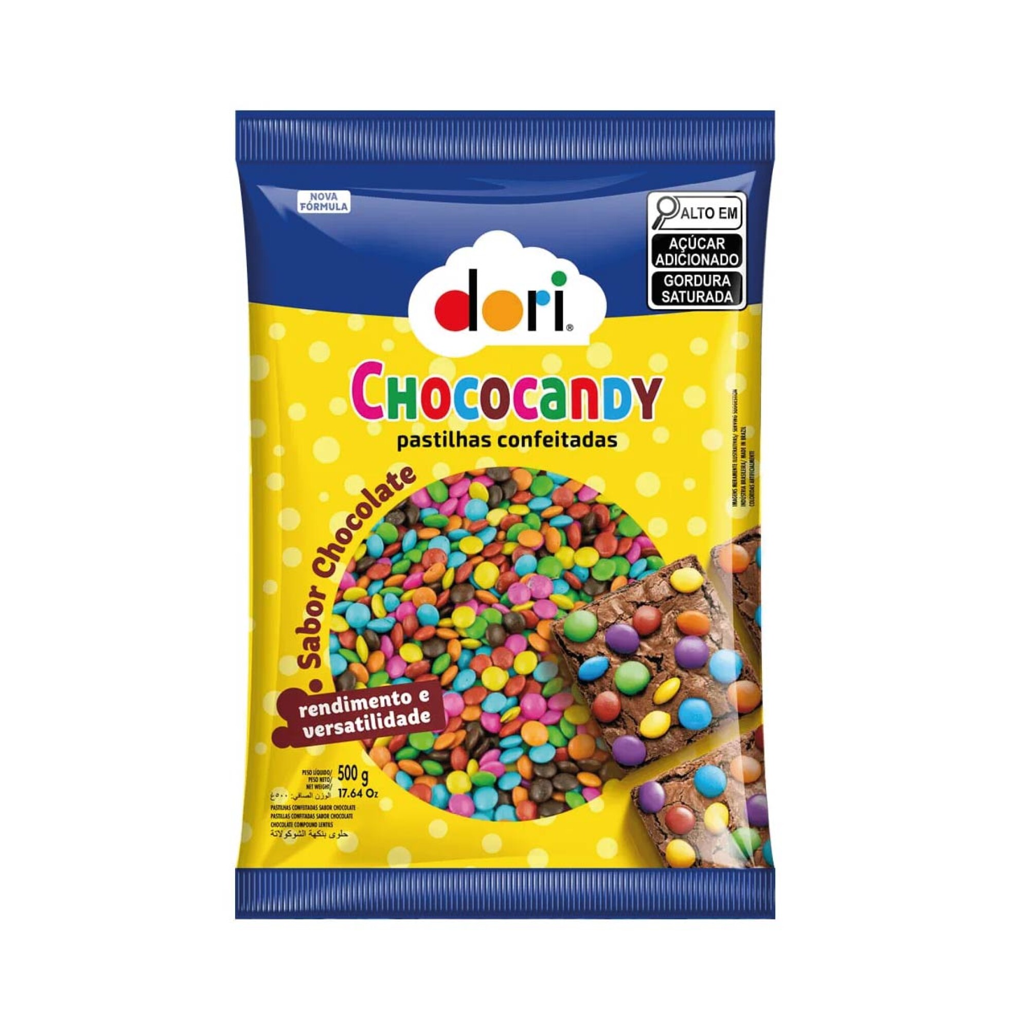 Confites Troller CONFITES DORI CHOCOCANDY MINI SURTIDO 500GRS — Suchina