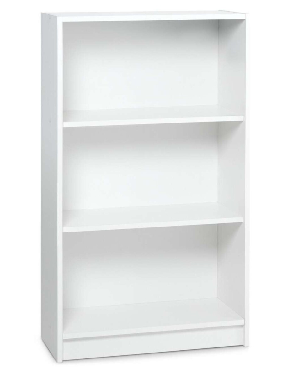 Libreria Horsens 3 Estantes Ancha - Blanco 