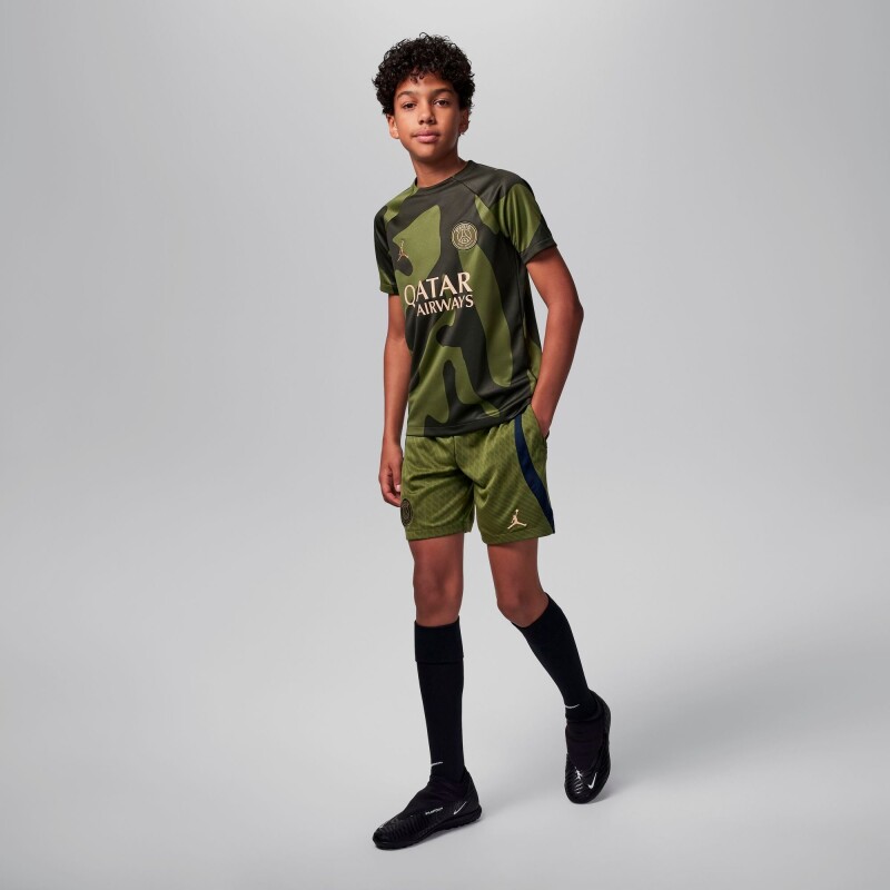 PSG Y NK DF STRK SHORT KZ 4TH Verde