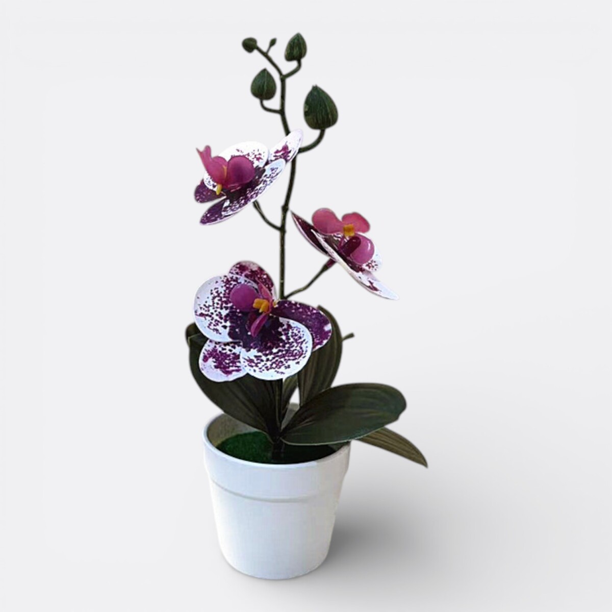 Orquídea Artificial Mediana - Violeta 