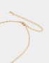 Cadena Corta con Dije Packaging especial Collar De Oso Con Strass - Dorado