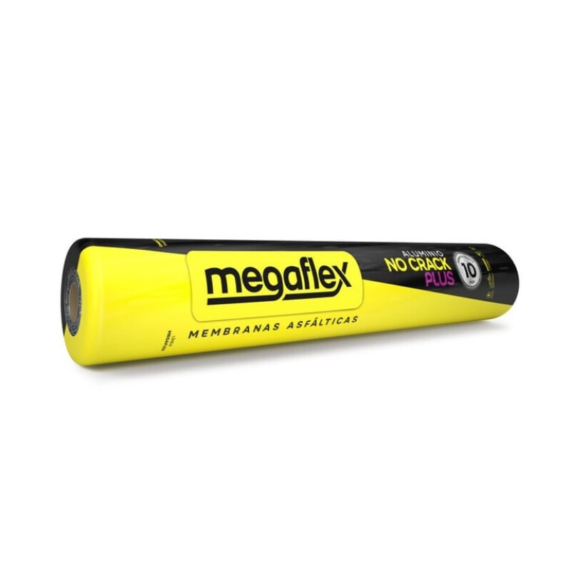 Membrana Asfáltica c/aluminio 4mm Megaflex (Rollo x 10m) Membrana Asfáltica c/aluminio 4mm Megaflex (Rollo x 10m)