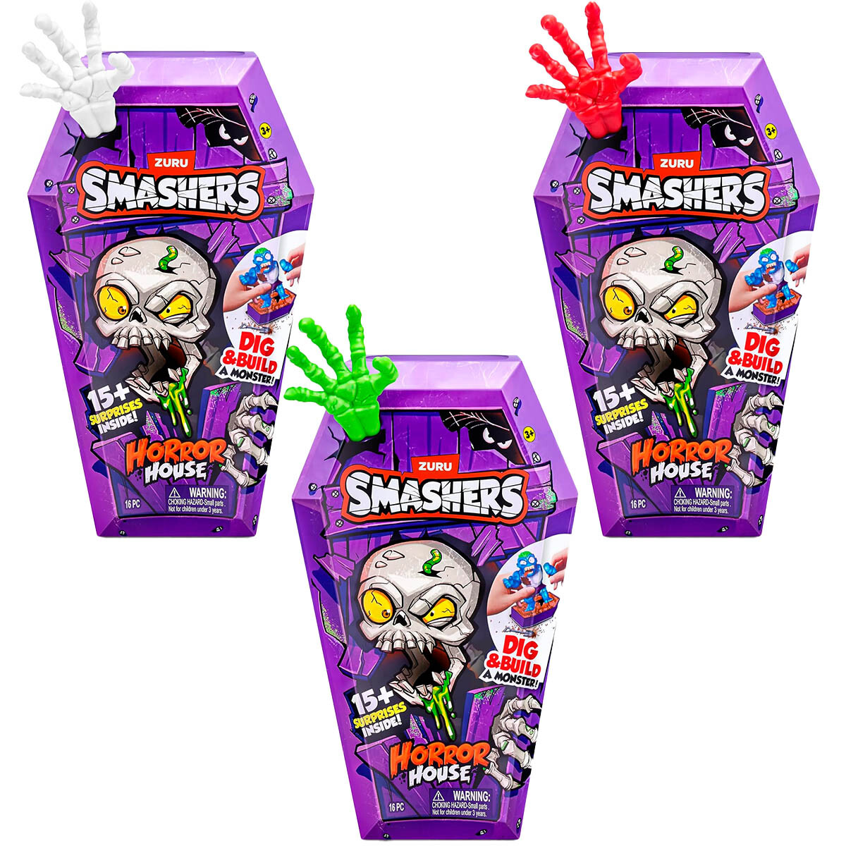 Juego Smashers Monster Casa Del Terror 15 Sorpresas 