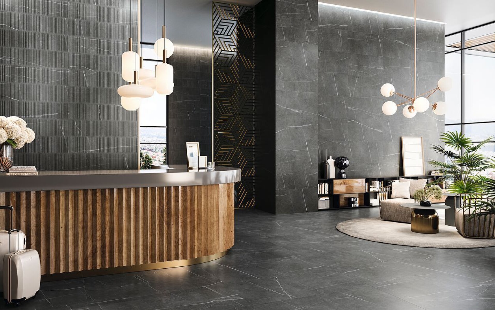 Porcelanato Nomade Parallelo Argent - 1.42m2 