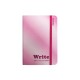 Cuaderno glitter degradé A6 rosa
