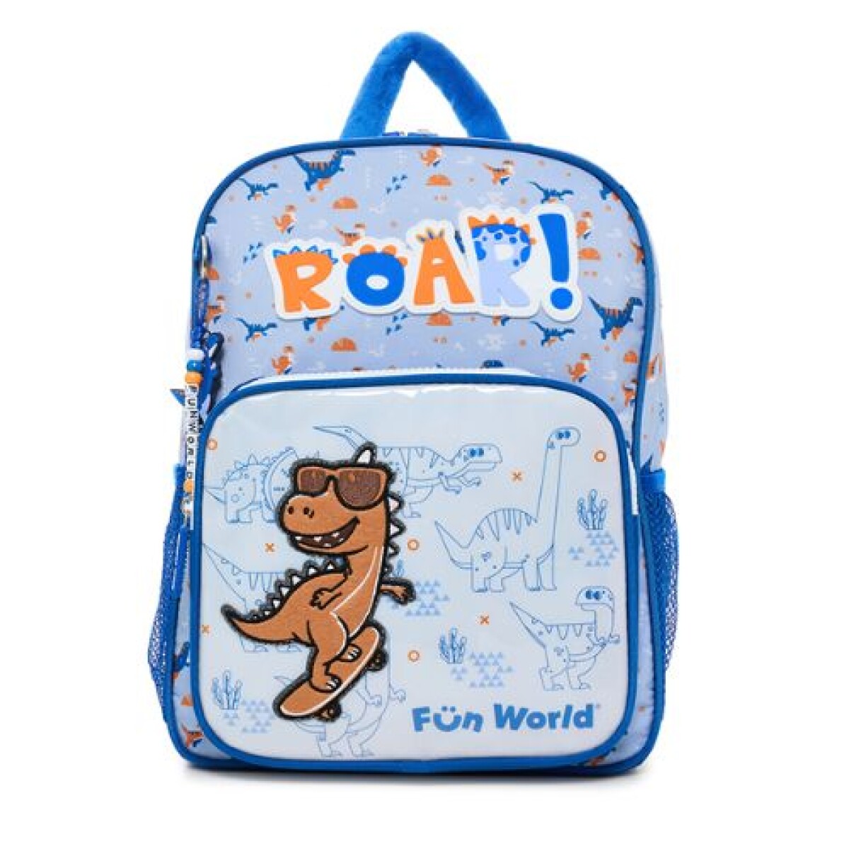 Mochila kinder ROAR- Fun world - Azul 