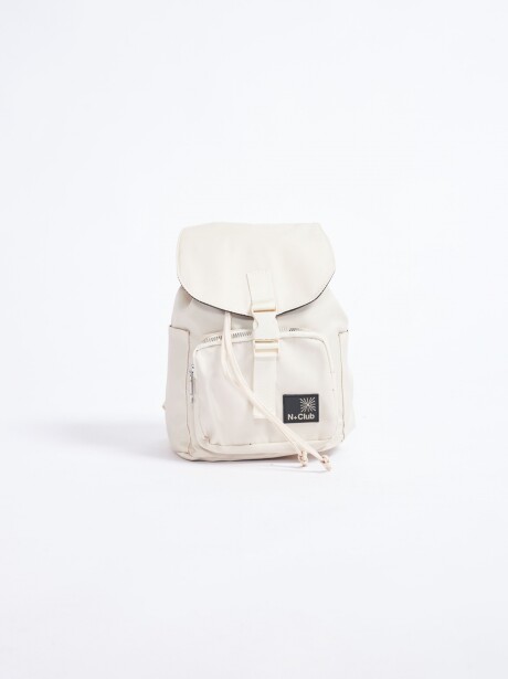 MOCHILA TINA BEIGE