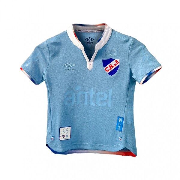Camiseta Away 3 Oficial 2024 Jr - Light Blue Light Blue