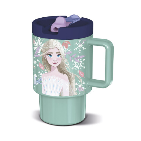 Vaso plástico con pico Cool infantil de plástico Frozen 530 ml U