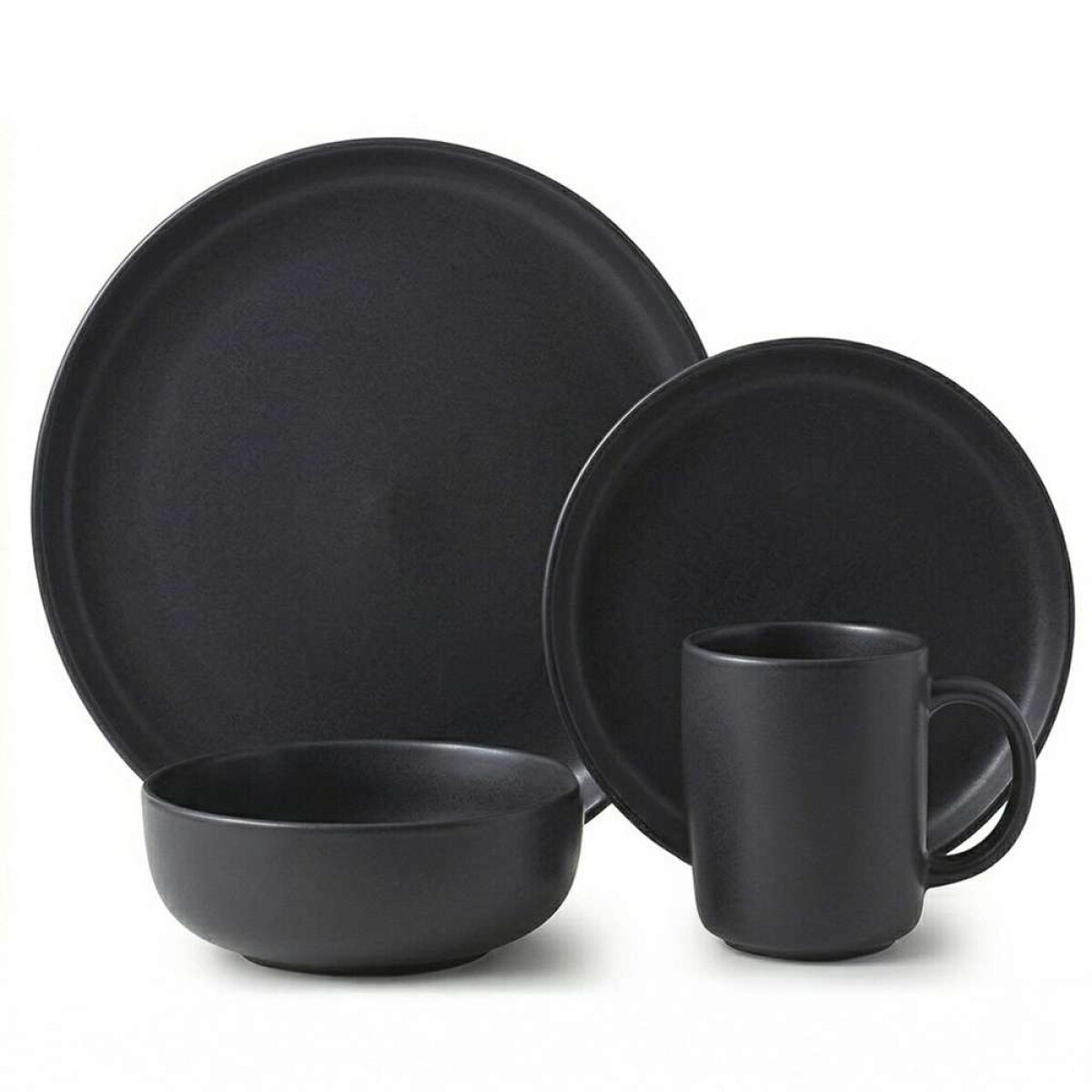 Set 16Pzas Stoneware D27-20-16/400Ml - Jasper Stone 