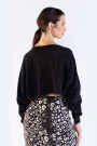 AME LUREX SWEATER Black