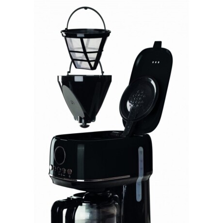 Cafetera De Filtro Ariete 1396 15 Tazas Universo Binario NEGRO