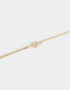 Pulseras Flexibles De inicial Pulsera Flexible De Inicial "n" - Dorado