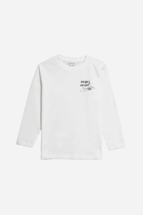 Remera estampada mangas largas CRUDO