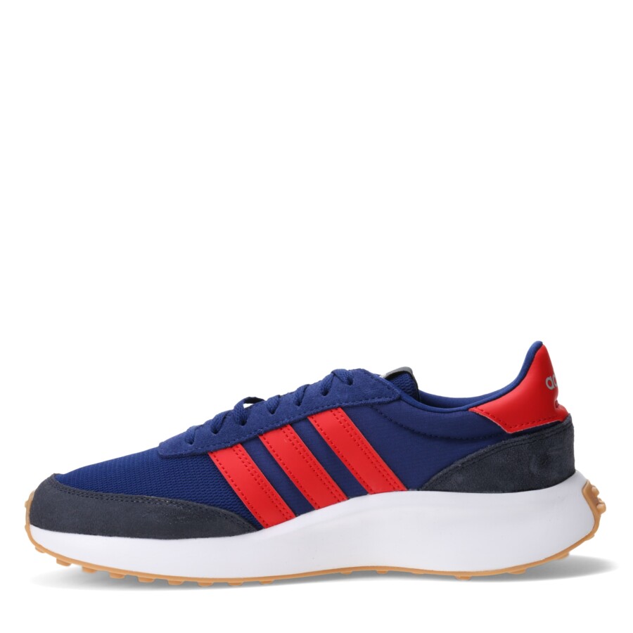 Championes de Hombre Adidas Run 70 Life Style Azul Marino - Rojo