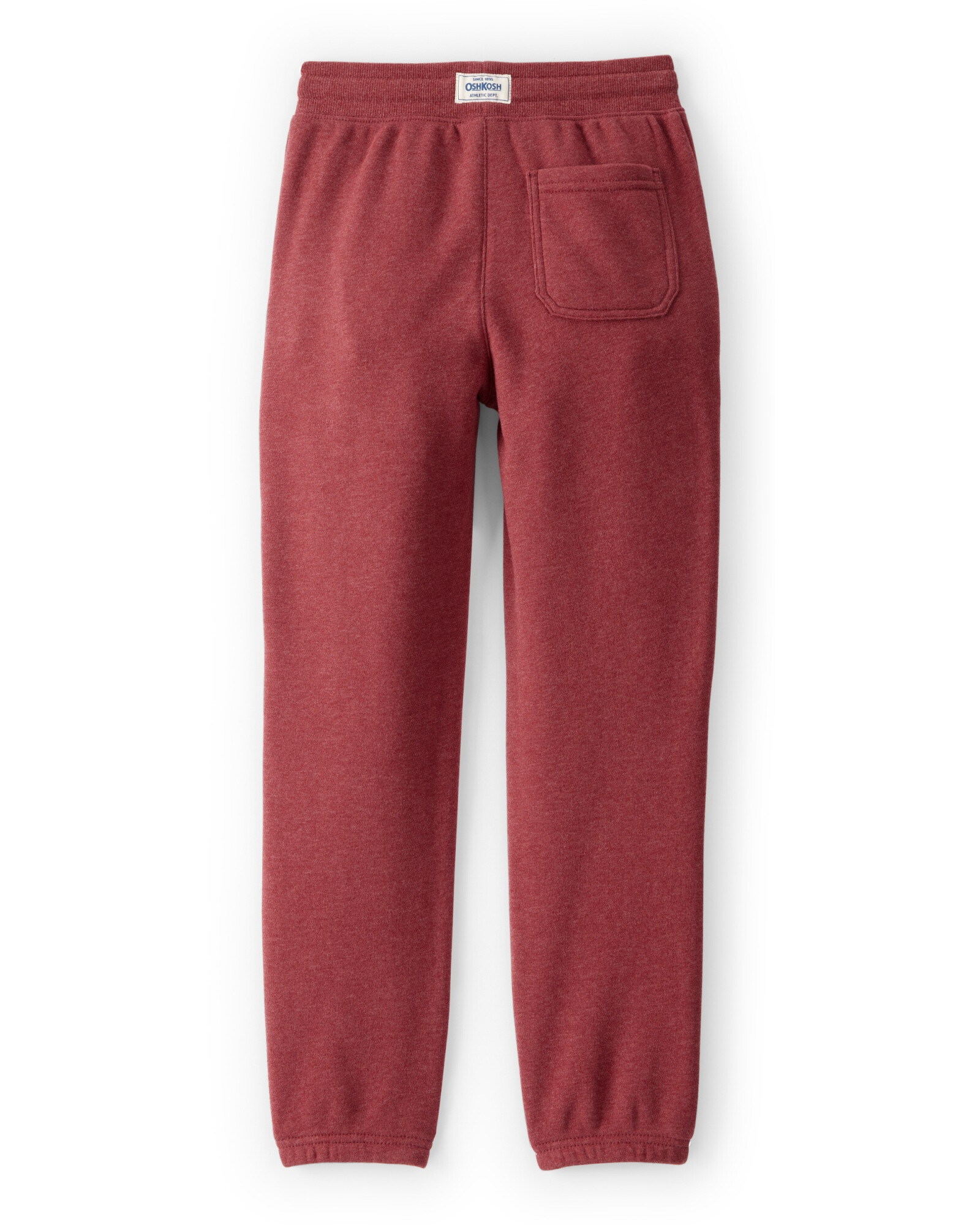 Pantalón deportivo de algodón, rojo Sin color