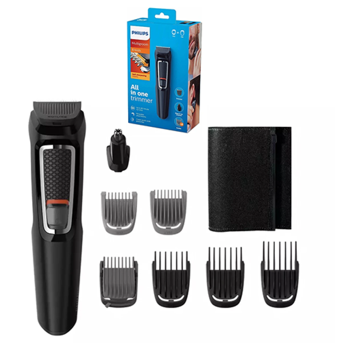 CORTABARBA PHILIPS MG 3730 MULTIGROOM 8 en 1 - Sin color 
