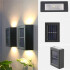 Lámpara solar de pared con sensor de luz solar para exterior Lámpara Solar De Pared Con Sensor De Luz Solar Para Exterior