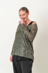BLUSA CALISTA Verde Manzana