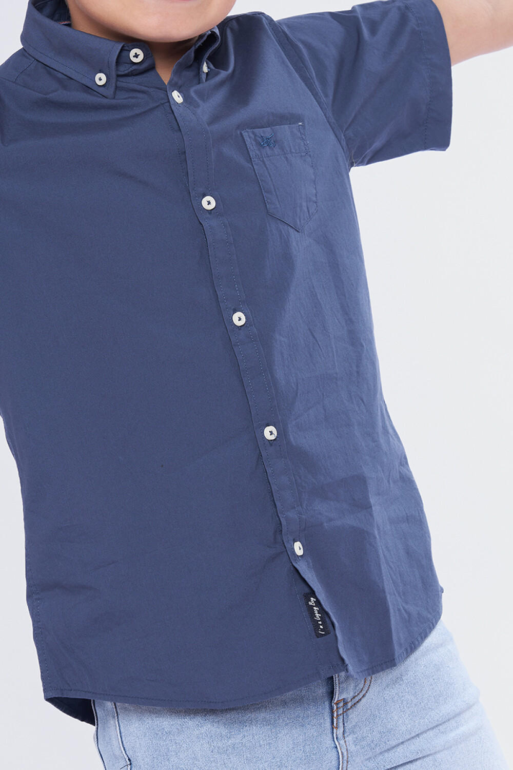 CAMISA LISA Azul