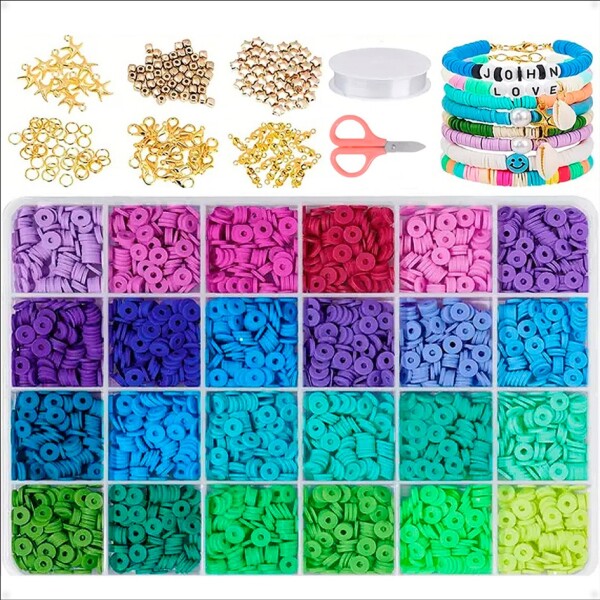 Cuentas de Arcilla Polimérica Para Hacer Pulseras C2 Cuentas de Arcilla Polimérica Para Hacer Pulseras C2