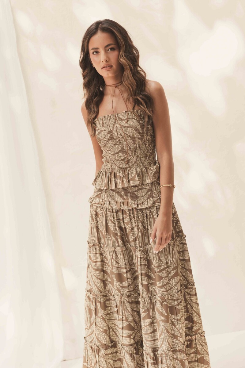 FALDA MAR OLIVE FOLLAGE FANTASY FALDA MAR OLIVE FOLLAGE FANTASY