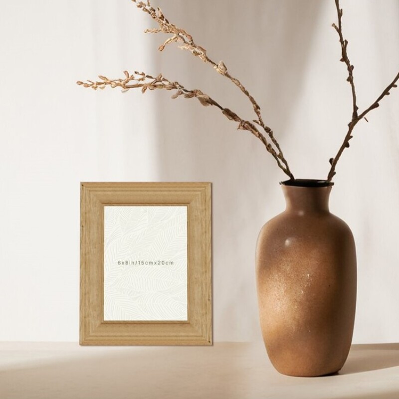 PORTARRETRATO PS 20x25CM VETEADO NATURAL PORTARRETRATO PS 20x25CM VETEADO NATURAL