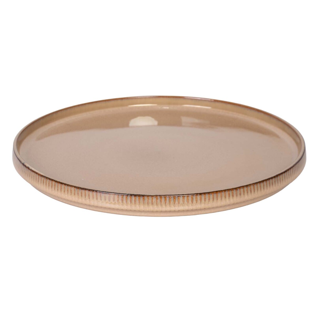 PLATO - CERAMICA MARRON ALLIE 